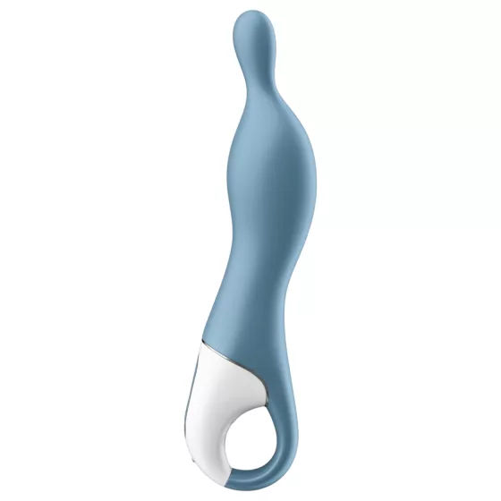 Satisfyer A-Mazing 1 - vibrátor na bod A - dobíjecí - modrý