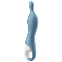   Satisfyer A-Mazing 1 - vibrátor na bod A - dobíjecí - modrý