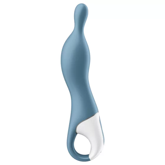 Satisfyer A-Mazing 1 - vibrátor na bod A - dobíjecí - modrý