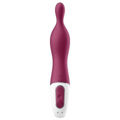  Satisfyer A-Mazing 1 - vibrátor na bod A - dobíjecí - červený