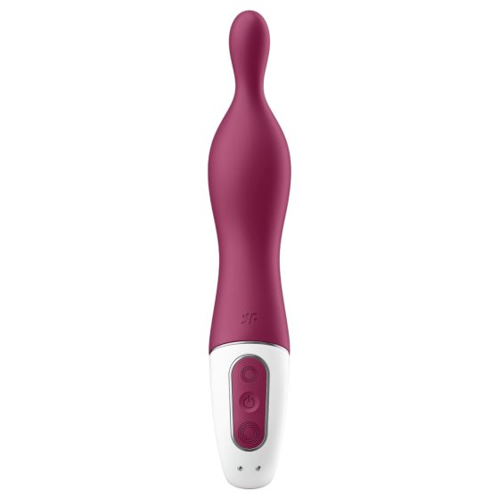 Satisfyer A-Mazing 1 - vibrátor na bod A - dobíjecí - červený