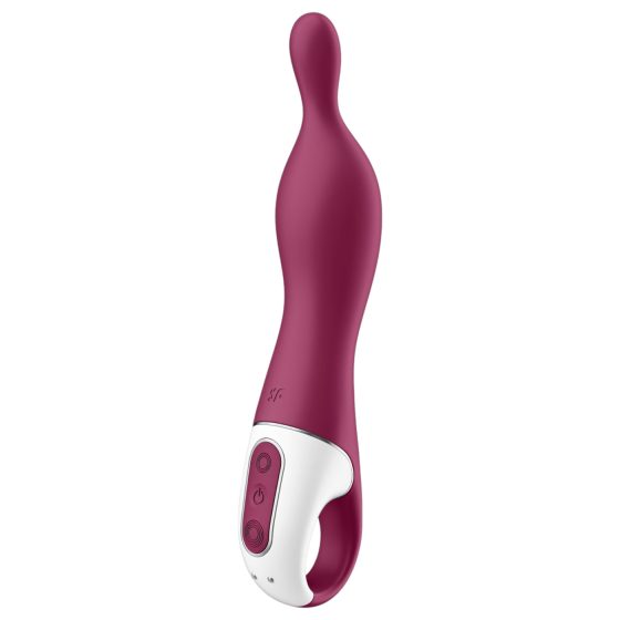 Satisfyer A-Mazing 1 - akumulátorový A-bod vibrátor (červený)