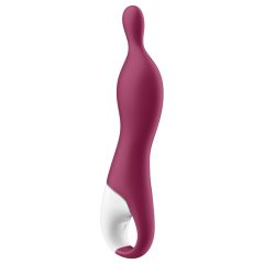   Satisfyer A-Mazing 1 - akumulátorový A-bod vibrátor (červený)