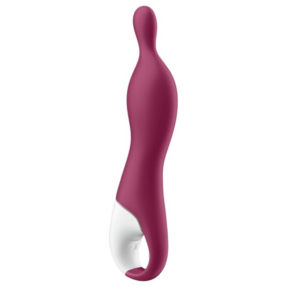 Satisfyer A-Mazing 1 - vibrátor na bod A - dobíjecí - červený