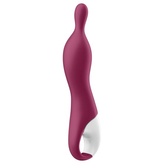 Satisfyer A-Mazing 1 - vibrátor na bod A - dobíjecí - červený