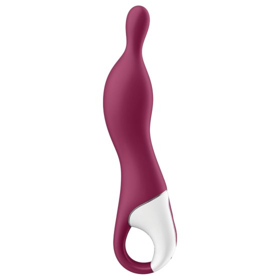 Satisfyer A-Mazing 1 - vibrátor na bod A - dobíjecí - červený
