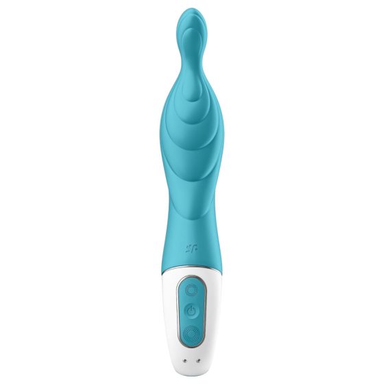 Satisfyer A-Mazing 2 - akumulátorový vibrátor na A-bod (tyrkysový)