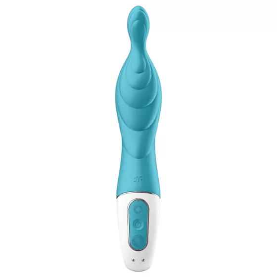 / Satisfyer A-Mazing 2 - akumulátorový vibrátor na bod A (tyrkysový)