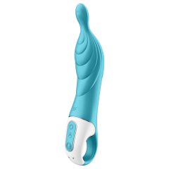 Satisfyer - vibrátor na bod A - dobíjecí - tyrkysový