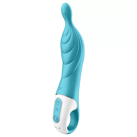 / Satisfyer A-Mazing 2 - akumulátorový vibrátor na bod A (tyrkysový)
