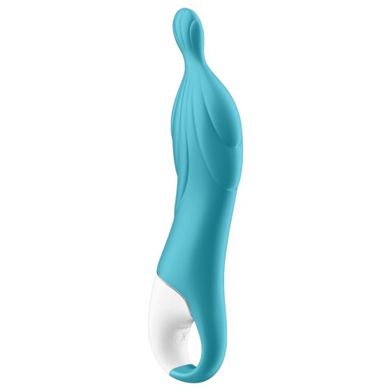 Satisfyer A-Mazing 2 - akumulátorový vibrátor na A-bod (tyrkysový)