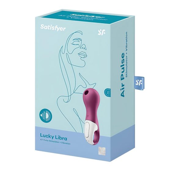 Satisfyer Lucky Libra - pulzující stimulátor klitorisu (fialový)