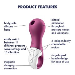   Satisfyer Lucky Libra - pulzující stimulátor klitorisu (fialový)