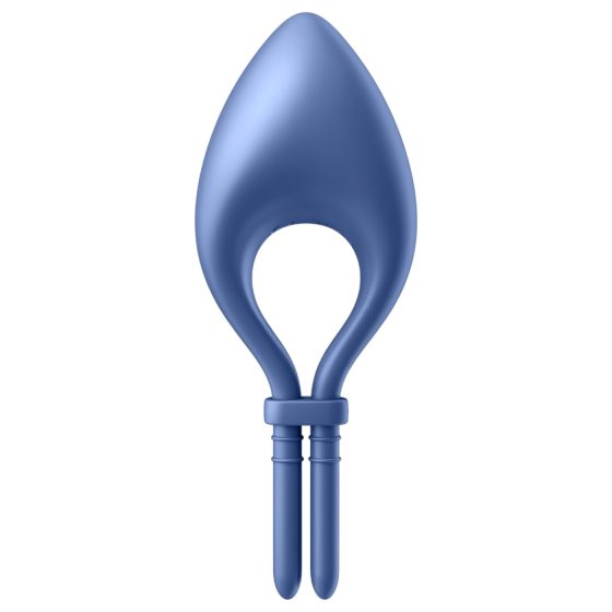 Satisfyer Bullseye - inteligentní vibrační erekční kroužek (modrý)