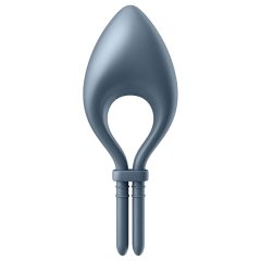   Satisfyer Bullseye - chytrý vibrační erekční kroužek (šedý)