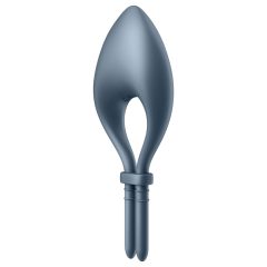   Satisfyer Bullseye - chytrý vibrační erekční kroužek (šedý)
