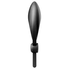   Satisfyer Sniper - vibrační erekční kroužek - dobíjecí silikon černý