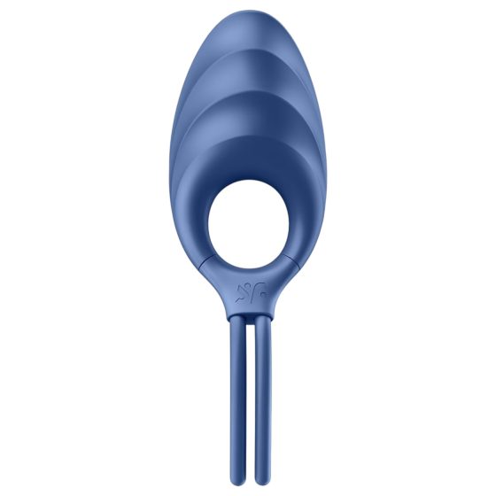 Satisfyer Swordsman - dobíjecí, vibrační erekční kroužek (modrý)