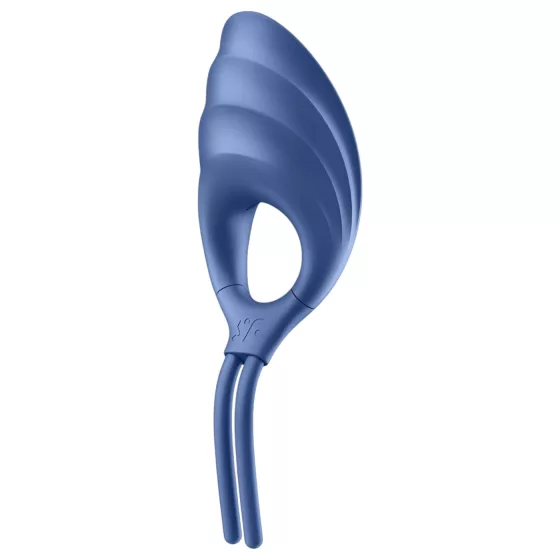 Satisfyer Swordsman - akumulátorový vibrační erekční kroužek (modrý)