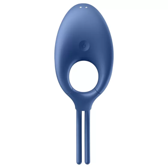Satisfyer Swordsman - akumulátorový vibrační erekční kroužek (modrý)