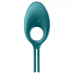   Satisfyer Swordsman - akumulátorový vibrační erekční kroužek (zelený)