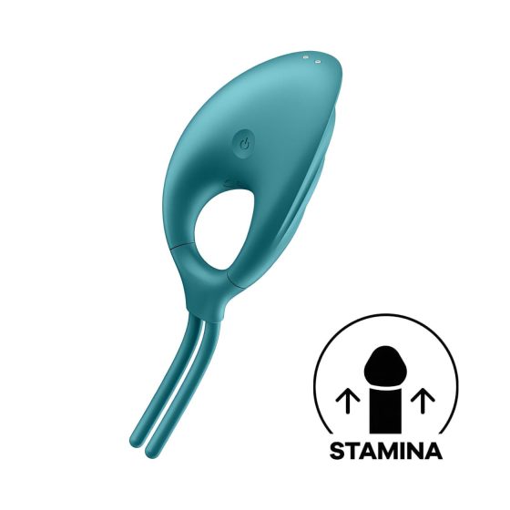Satisfyer Swordsman - nabíjecí vibrační kroužek na penis (zelený)
