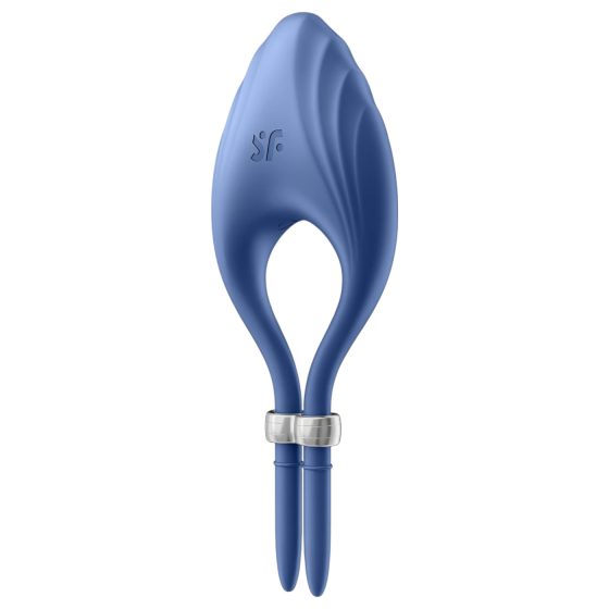 Satisfyer Duelist - nabíjecí vibrační kroužek na penis (modrý)
