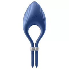   Satisfyer Duelist - akumulátorový vibrační erekční kroužek (modrý)