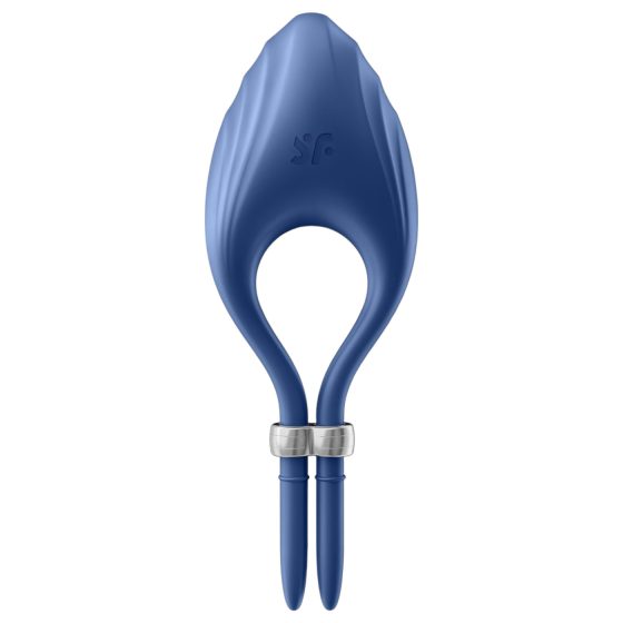 Satisfyer Duelist - nabíjecí vibrační kroužek na penis (modrý)