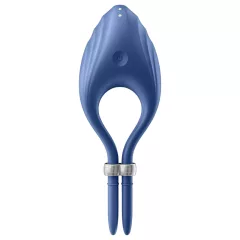   Satisfyer Duelist - akumulátorový vibrační erekční kroužek (modrý)