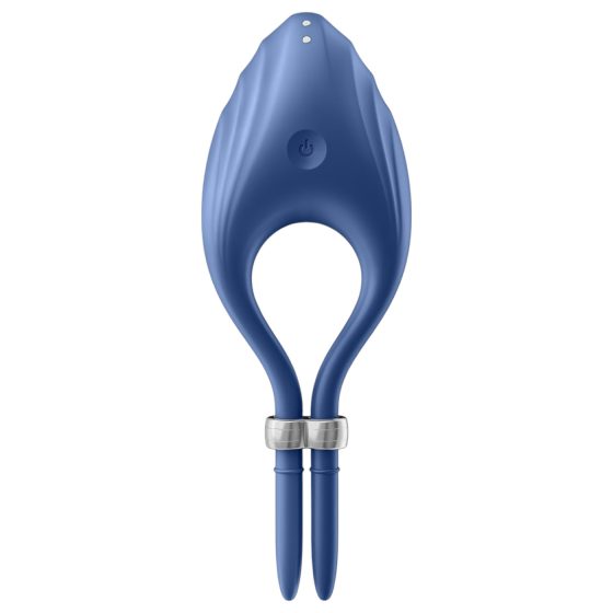 Satisfyer Duelist - nabíjecí vibrační kroužek na penis (modrý)