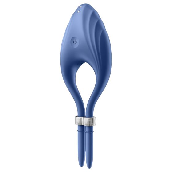 Satisfyer Duelist - nabíjecí vibrační kroužek na penis (modrý)