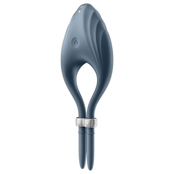 Satisfyer Duelist - akumulátorový vibrační kroužek na penis (šedý)
