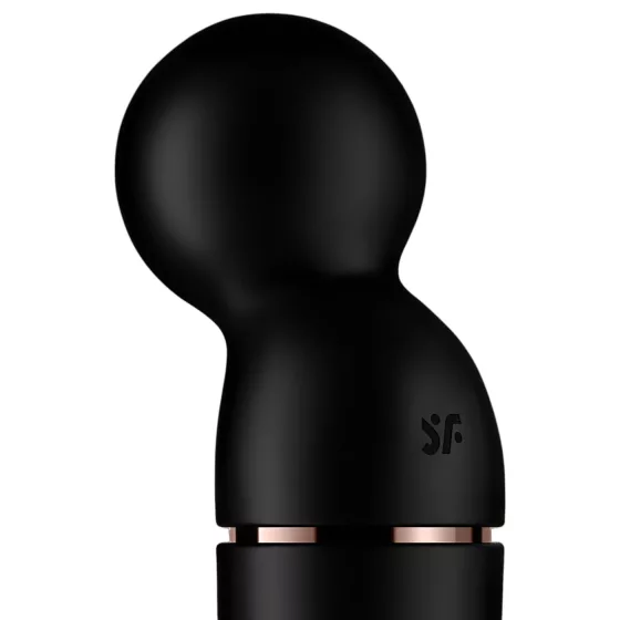 Satisfyer Planet Wand-er - masážní vibrátor (černý)