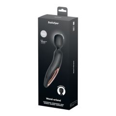 Satisfyer Wand-erland - masážní vibrátor (černý)