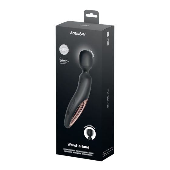 Satisfyer Wand-erland - masážní vibrátor (černý)