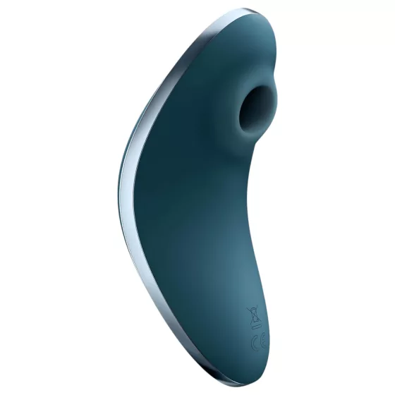 Satisfyer - stimulátor klitorisu s tlakovými vlnami - dobíjecí - modrý