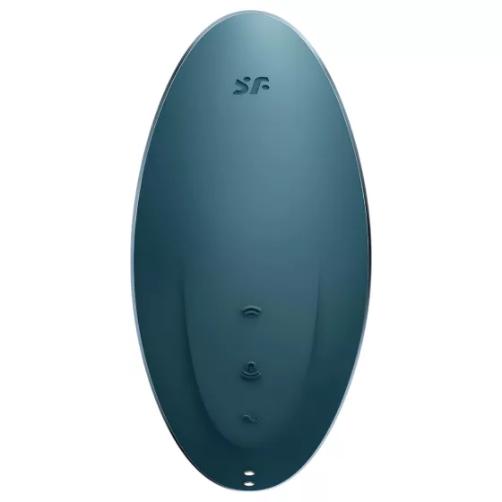 Satisfyer - stimulátor klitorisu s tlakovými vlnami - dobíjecí - modrý