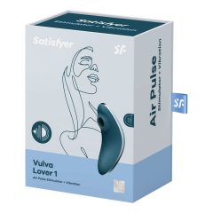   Satisfyer Vulva Lover 1 - nabíjecí stimulátor klitorisu (modrý)