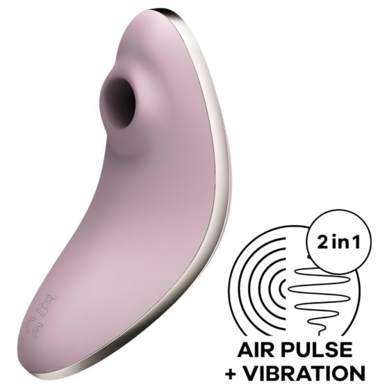 Satisfyer Vulva Lover 1 - vzduchová vlnová stimulace klitorisu (fialová)