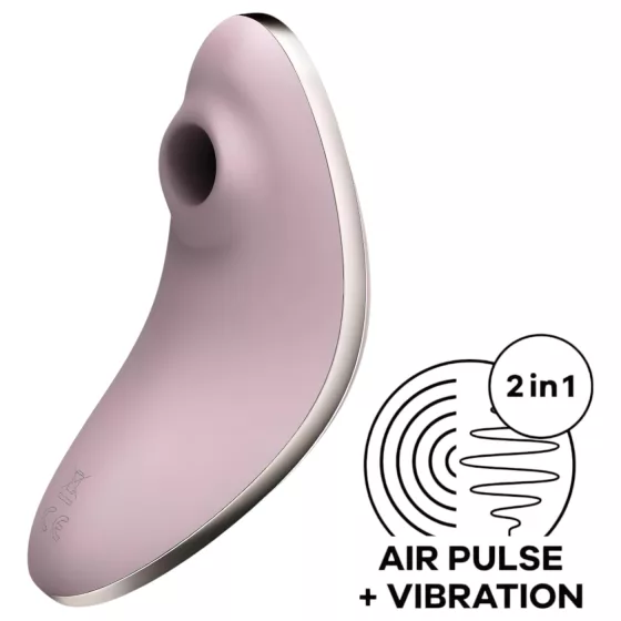 Satisfyer Vulva Lover 1 - stimulátor klitorisu s tlakovými vlnami (fialový)