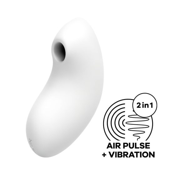 Satisfyer Vulva Lover 2 - vzduchová stimulace klitorisu (bílá)