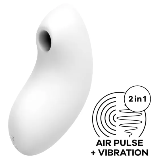 Satisfyer Vulva Lover 2 - tlakový stimulátor klitorisu (bílý)
