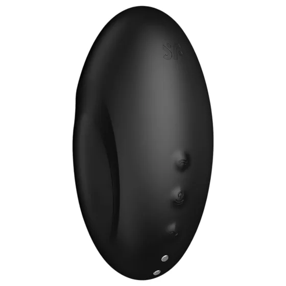 Satisfyer Vulva Lover 3 - stimulátor klitorisu s tlakovými vlnami (černý)