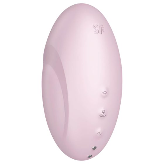 Satisfyer Vulva Lover 3 - akumulátorový, tlakový stimulátor klitorisu (růžový)