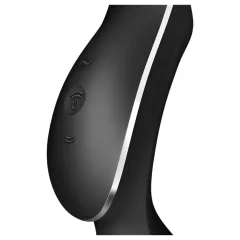   Satisfyer Curvy Trinity 2 - 2v1 vibrátor s tlakovými vlnami (černý)