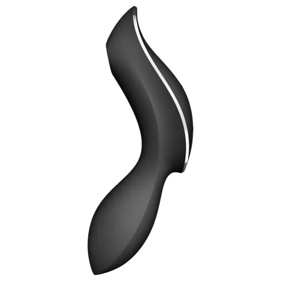 Satisfyer Curvy Trinity 2 - 2v1 vibrátor s tlakovými vlnami (černý)