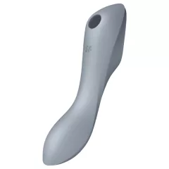   Satisfyer Curvy Trinity 3 - 2v1 vibrátor s tlakovými vlnami (šedý)