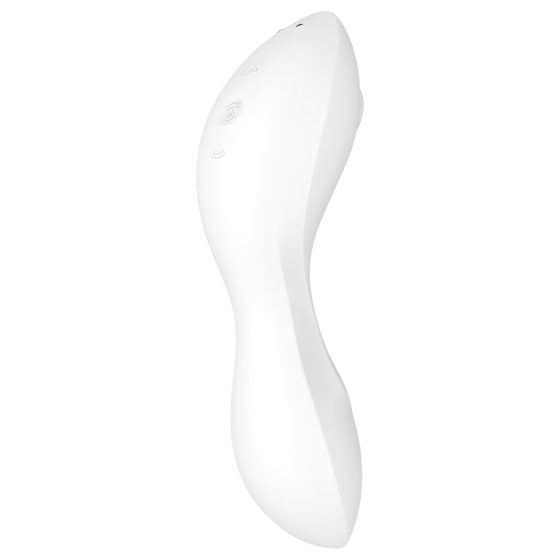 Satisfyer Curvy Trinity 5+ - chytrý 2v1 vibrátor (bílý)