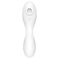 Satisfyer Curvy Trinity 5+ - chytrý 2v1 vibrátor (bílý)